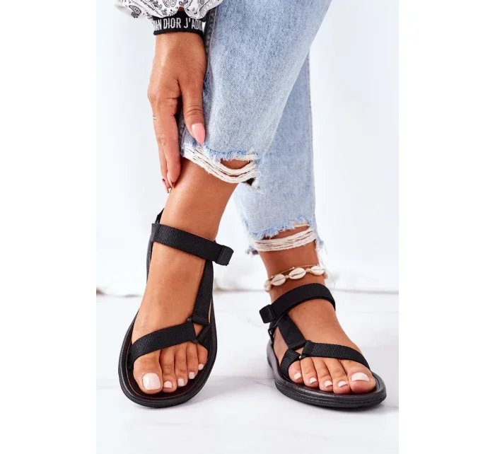 Dámské Sportovní Sandály Černé Ultimate