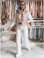 Dámská krátká oboustranná vesta růžová Dstreet model 21984368 - FashionStreet Dámská krátká oboustranná vesta růžová Dstreet model 21984368 - FashionStreet