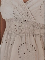 sukienka z na beżowa model 22223028 - FashionStreet sukienka z na beżowa model 22223028 - FashionStreet