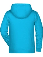 Dětská mikina s kapucí turquoise model 22534424 - Daiber Dětská mikina s kapucí turquoise model 22534424 - Daiber