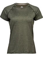 Tee Jays TJ 7021 Dámske športové tričko CoolDry 18.7021 olivovo melírované Tee Jays TJ 7021 Dámske športové tričko CoolDry 18.7021 olivovo melírované