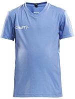 Craft Teamwear Squad Go Jersey Solid Jr Detské športové tričko s výstrihom do V 82.5582 mff blue Craft Teamwear Squad Go Jersey Solid Jr Detské športové tričko s výstrihom do V 82.5582 mff blue
