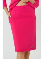 Talianska móda Stella midi farba: fuchsiová