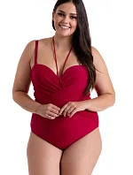 Jednodielne plavky 501 Barontex bordové - Primo