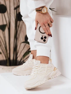 Dámske tenisky CILLE beige FashionStreet ZY0459