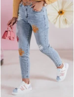 Dámské džínové kalhoty slim fit modré Dstreet model 21985367 - FashionStreet