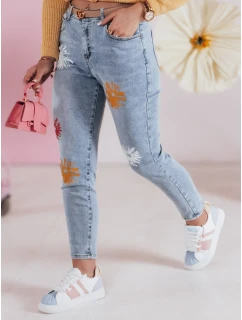 Dámské džínové kalhoty slim fit modré Dstreet model 21985367 - FashionStreet