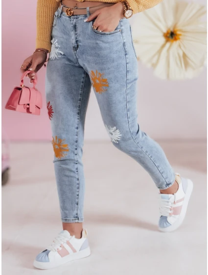 Dámské džínové kalhoty slim fit modré Dstreet model 21985367 - FashionStreet