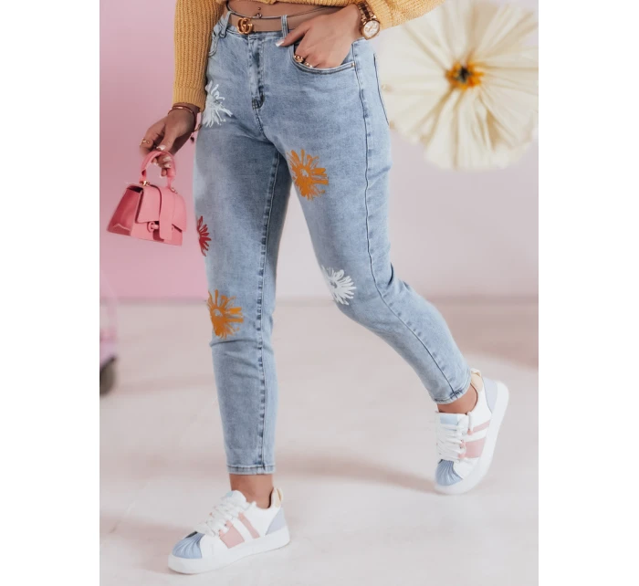 Dámské džínové kalhoty slim fit modré Dstreet model 21985367 - FashionStreet