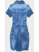 Svetlomodré džínsové šaty s pretrhnutiami (GD6622) Svetlomodré džínsové šaty s pretrhnutiami (GD6622)