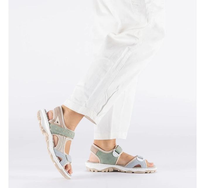 damskie sportowe na  model 22086941 - Rieker