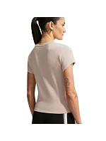 Dámske tričko Nike Sportswear Chill Knit, krémové, FV5508 236
