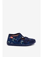 Dětské pantofle Milami pro chlapce tmavě modré Reathiana