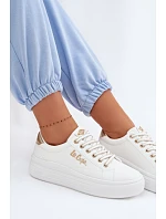 Dámské tenisky na platformě Lee Cooper LCW-26-44-4478 bílé