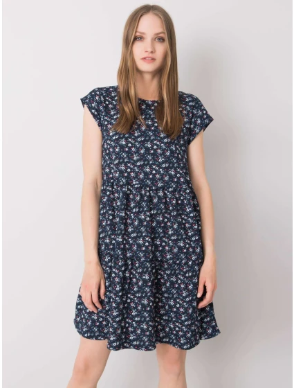 Šaty model 15281604 tmavě modré - FPrice Šaty model 15281604 tmavě modré - FPrice