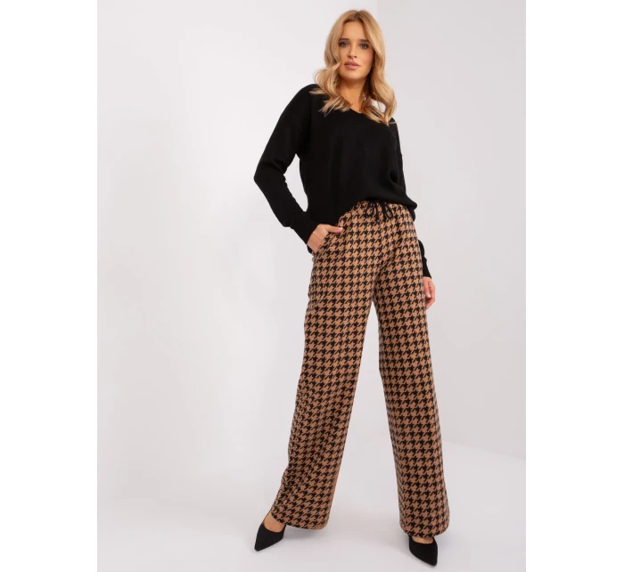 Spodnie LK SP model 19069326 camelowy - FPrice Spodnie LK SP model 19069326 camelowy - FPrice