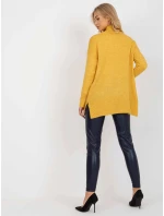 Dámsky sveter RV SW 7051 žltý - FPrice Dámsky sveter RV SW 7051 žltý - FPrice