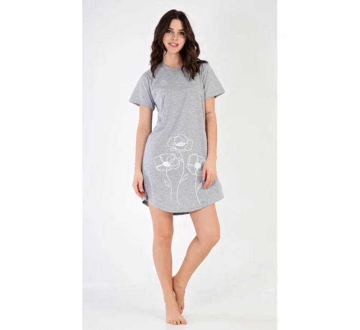 Dámska nočná košeľa s krátkym rukávom Leontína