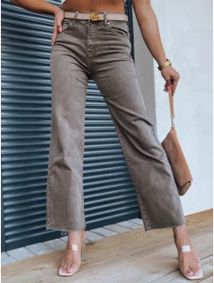 Dámské džínové kalhoty coffee Dstreet model 21965923 - FashionStreet