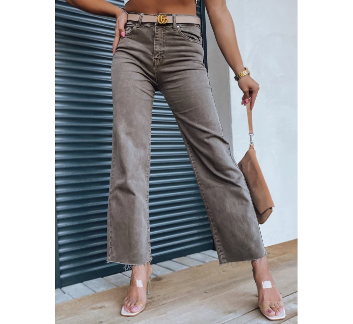 Dámské džínové kalhoty coffee Dstreet model 21965923 - FashionStreet Dámské džínové kalhoty coffee Dstreet model 21965923 - FashionStreet