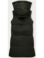 Dámska obojstranná vesta z ovčej kože J Style army (16M9166-136) Dámska obojstranná vesta z ovčej kože J Style army (16M9166-136)