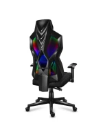 Herní židle Black RGB model 21352655 - Huzaro Herní židle Black RGB model 21352655 - Huzaro