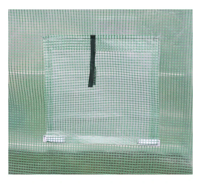 SKLENÍK ZÁHRADNÝ TUNEL 200X300X200CM PE KONŠTRUKCIA ZELENÁ OCEĽ