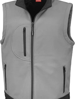 R 3vrstvá softshellová vesta 30. grey/black model 22427381 - Result