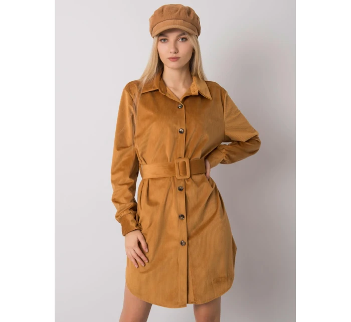 Šaty DHJ SK 10333.12P ťava