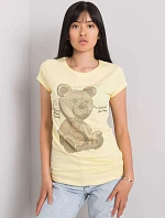 Tričko EM TS ES 21 531.14 svetlo žltá