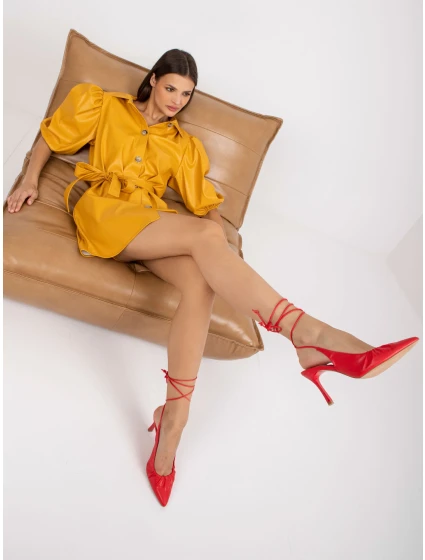 Šaty LK SK 508478.64P tmavo žltá