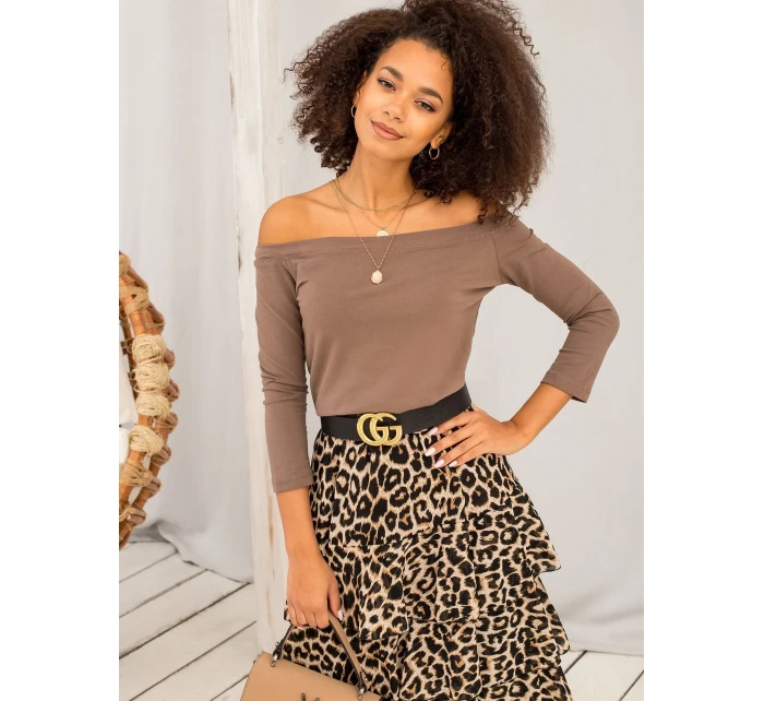 Halenka RV BZ model 14820231 hnědá - FPrice Halenka RV BZ model 14820231 hnědá - FPrice