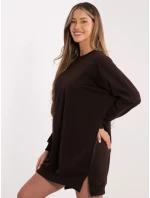 Šaty RV SK 6019.67 tmavohnedé