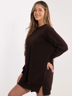 Šaty RV SK 6019.67 tmavohnedé