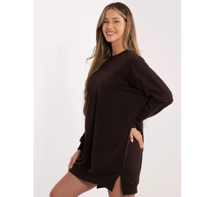 Šaty RV SK 6019.67 tmavohnedé