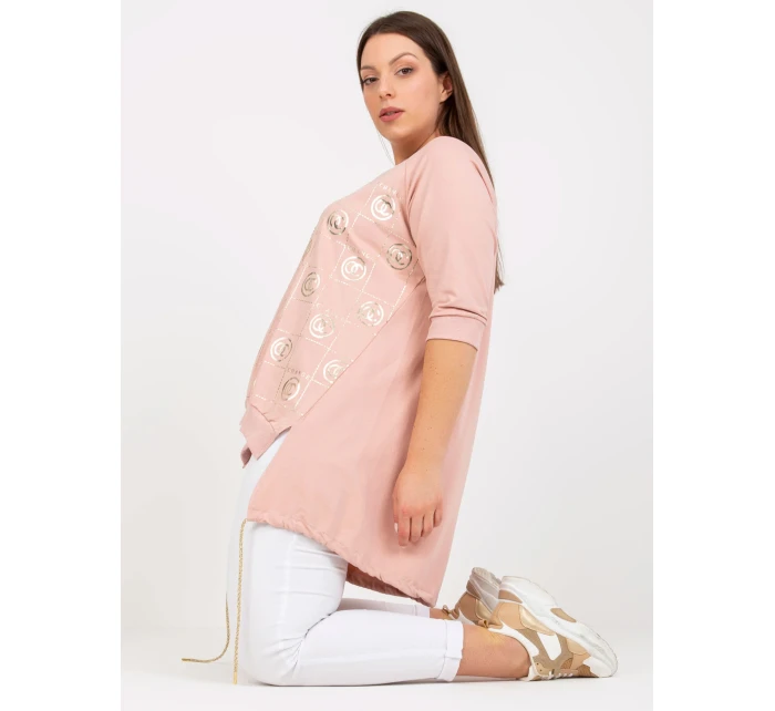 Šaty RV SK 7726.56P svetlo ružová