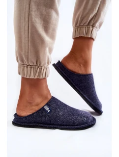 Klasické dámské pantofle Big Star KK276013 Námořnická modrá