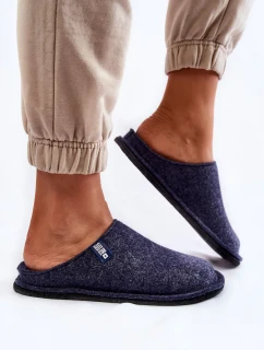 Klasické dámské pantofle Big Star KK276013 Námořnická modrá