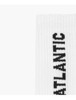 Pánske ponožky ATLANTIC štandardnej dĺžky - biele