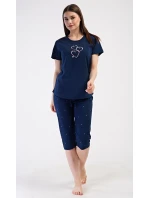 Dámské domácí šaty s tříčtvrtečním rukávem model 21059941 - Vienetta