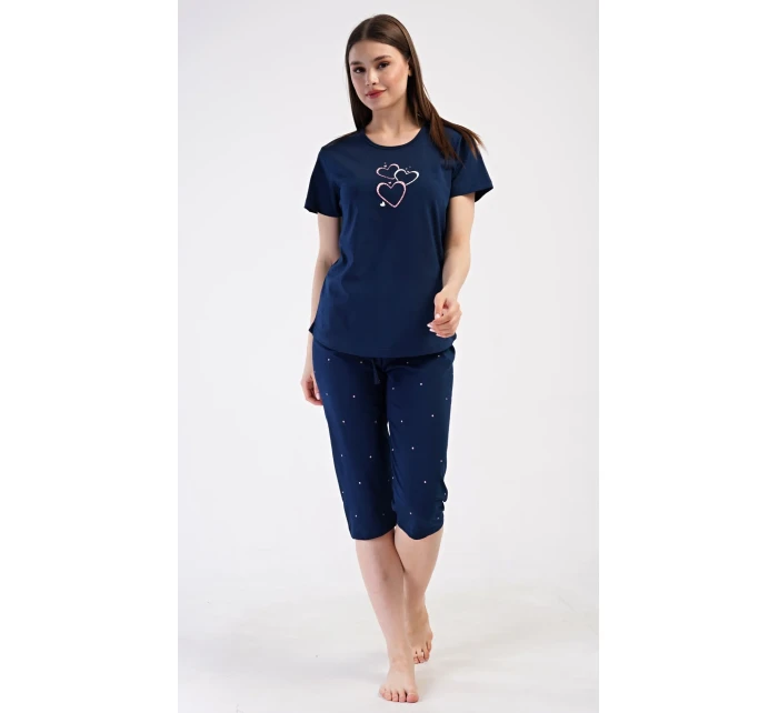 Dámské domácí šaty s tříčtvrtečním rukávem model 21059941 - Vienetta