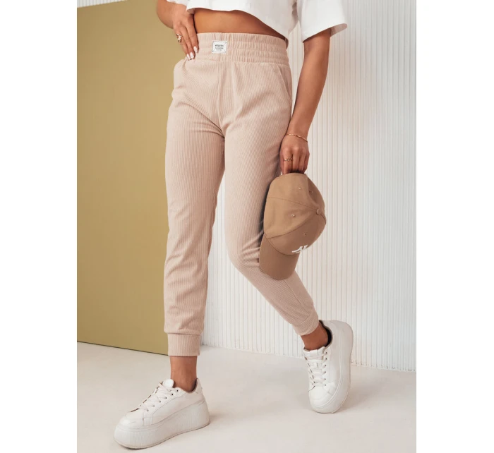 Dámské tepláky béžové Dstreet model 21975669 - FashionStreet