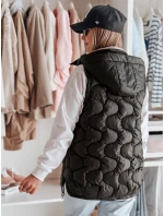 Dámská přechodná prošívaná vesta černá Dstreet model 21987055 - FashionStreet