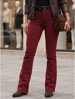 Jeansy damskie z paskiem z wysokim stanem model 22347539 - FashionStreet