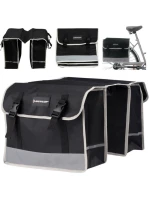 Taška na bicykel Dunlop s dvojitým nosičom 26L 417400 Taška na bicykel Dunlop s dvojitým nosičom 26L 417400