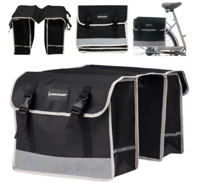Taška na bicykel Dunlop s dvojitým nosičom 26L 417400 Taška na bicykel Dunlop s dvojitým nosičom 26L 417400