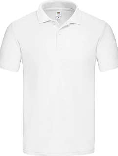 Original Polo Pánské piqué polo model 22449657 white - Fruit of the Loom