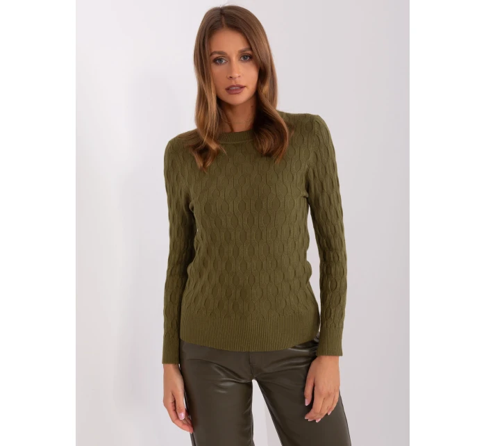 Sweter AT SW  khaki model 18987580 - FPrice
