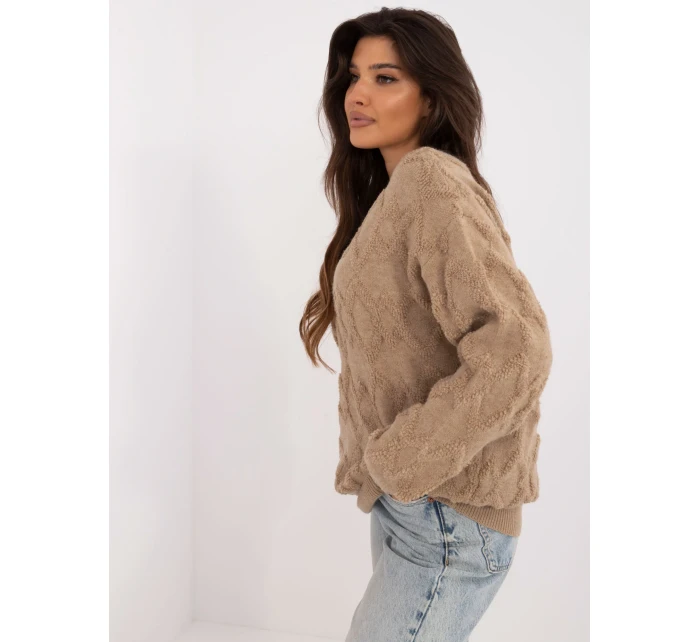 Jumper AT SW 2361.61 tmavo lila Jumper AT SW 2361.61 tmavo lila