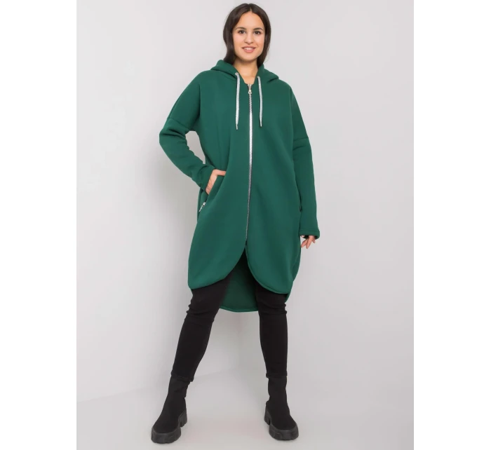 Mikina RV BL 5775.17X tmavo zelená